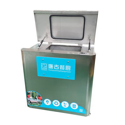 Macchina automatica della cucina di Composter dell'alimento di 304SS 10KG/D per tritarifiuti