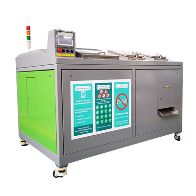 Macchina di riciclaggio microbica della composta del fertilizzante di rifiuti organici di SS304 200kg/Day
