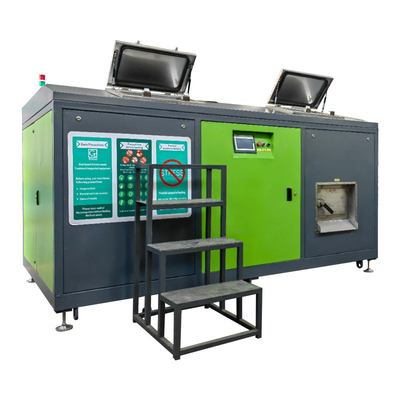 Macchina di riciclaggio d'approvvigionamento di rifiuti organici del settore di Composter della cucina automatica 500KG/24H