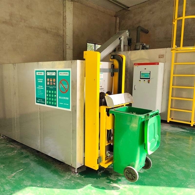 attrezzatura biomedica concimante con la composta commerciale della trinciatrice residua della macchina dei centri commerciali 2ton/Day