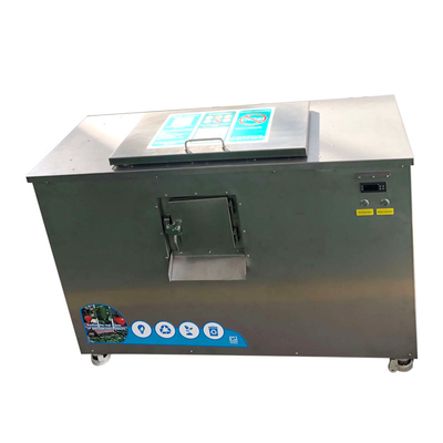 Macchina Ss304 di Decomposer dei rifiuti alimentari delle rimanenze di verde 50KG per il ristorante