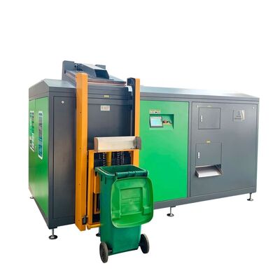 3100 KGS Peso della macchina TOGO Sistema di gestione dei rifiuti alimentari Macchina organica di compostaggio dei rifiuti alimentari con ciclo di lavorazione di 24 ore