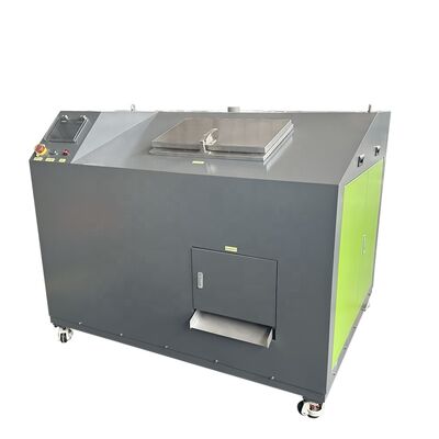 Commercial Fully Automatic PLC Control Food Waste Composting Machine con potenza di 6,5 kW e costruzione SUS303+Q235B