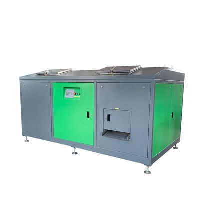 Macchina di compostaggio completamente automatica di rifiuti alimentari di materiale 304 con capacità di 500 kg/d e costruzione SUS304+Q235B
