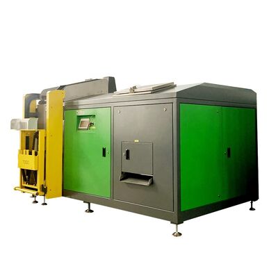 Macchina di compostaggio dei rifiuti alimentari completamente automatica con capacità di 500 kg/d e potenza di 17,5 kW per la decomposizione dei rifiuti organici
