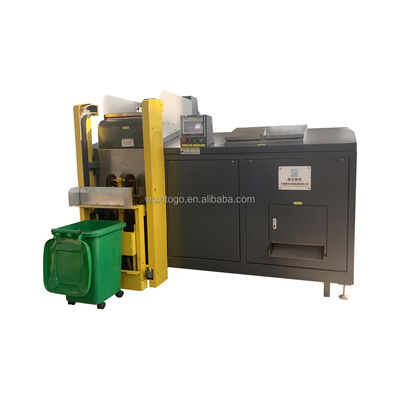 300 kg per ciclo Macchina di compostaggio dei rifiuti alimentari con tempo di lavorazione da 16 a 22 ore e tensione da 380 V