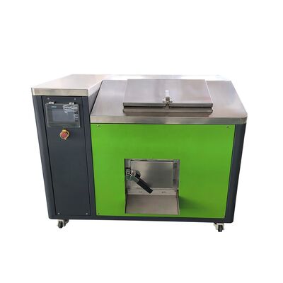 6kw Potenza 80KG/D Capacità Controllo PLC completamente automatico Macchina di compostaggio dei rifiuti alimentari per il compostatore dei rifiuti organici