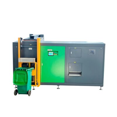 3100 KGS Peso della macchina TOGO Sistema di gestione dei rifiuti alimentari Macchina organica di compostaggio dei rifiuti alimentari con ciclo di lavorazione di 24 ore