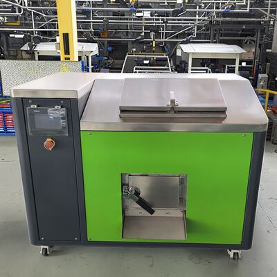 381 kg Compositore elettrico commerciale Dispositore di rifiuti alimentari Controllo PLC completamente automatico Componenti di base dell'ingranaggio motore