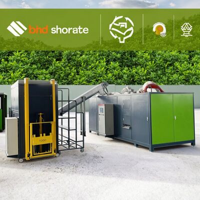Macchina di compostaggio commerciale di capacità giornaliera di 3000 kg con compostaggio rapido 24 ore su 24 e funzionamento inodore