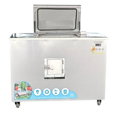 Compostatore automatico di rifiuti alimentari da 50 kg/d con deodorazione per fermentazione per la gestione dei rifiuti da cucina