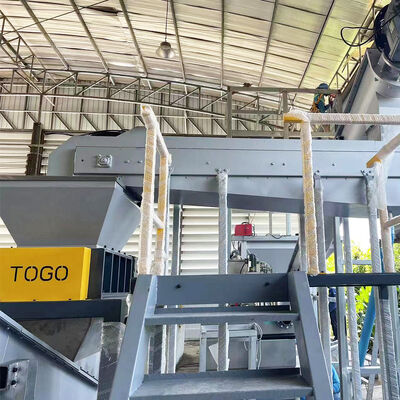 Potenza personalizzata Ciclo di elaborazione 24 ore Controllo PLC completamente automatico Grande capacità Sistema di compostaggio rifiuti alimentari Rifiuti microbici