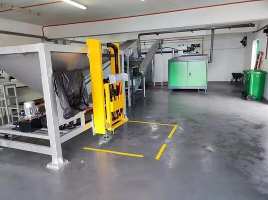 Equipaggiamento per il compost industriale elettrico senza odore personalizzato 1000 kg Capacità di lavorazione giornaliera 24 ore Ciclo di lavorazione Decomposizione microbica