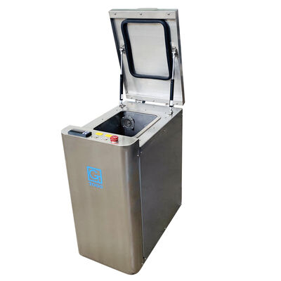 33Dispositore elettrico per rifiuti da cucina di legno da 0,9 kg con motore da 0,8 kW per uso domestico e in ufficio