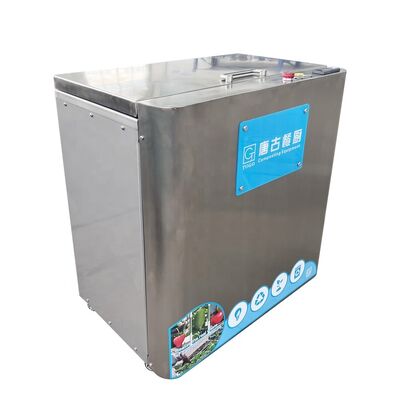 Scatola di legno Dispositor elettrico completamente automatico di rifiuti alimentari Ingranaggio cuscinetto nucleo 10KGD filtro dell'aria Home Composter