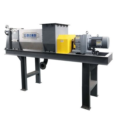 3000x890x1810mm Cucina biodegradabile rifiuti alimentari organici disidratore equipaggiato motore ingranaggi componenti principali Potenza personalizzare