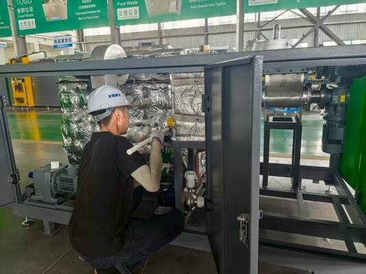 TOGO 200kg/d Compostatore Commerciale per Rifiuti Alimentari - Decomposizione ad Alta Efficienza Completamente Automatico Controllo PLC Motore Ingranaggio 24H