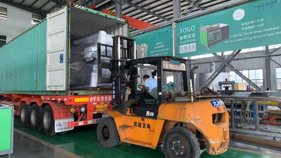 TOGO Compostaio per fast food per uso domestico intelligente 50 kg Capacità di lavorazione giornaliera 304 Materiale attrezzature per fertilizzanti organici 24 ore su 24