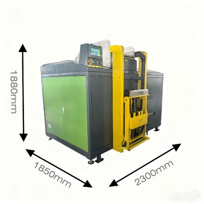 Macchina per compostaggio commerciale completamente automatica con controllo PLC e capacità di 300 kg/giorno per la decomposizione microbica dei rifiuti organici